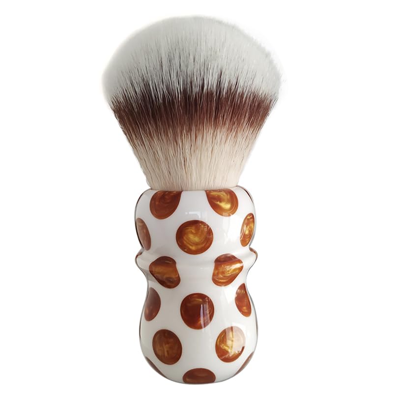 YUNXIAO A2S shaving brush with resin handle and Synthetic Hair Bristle for Wet Shave