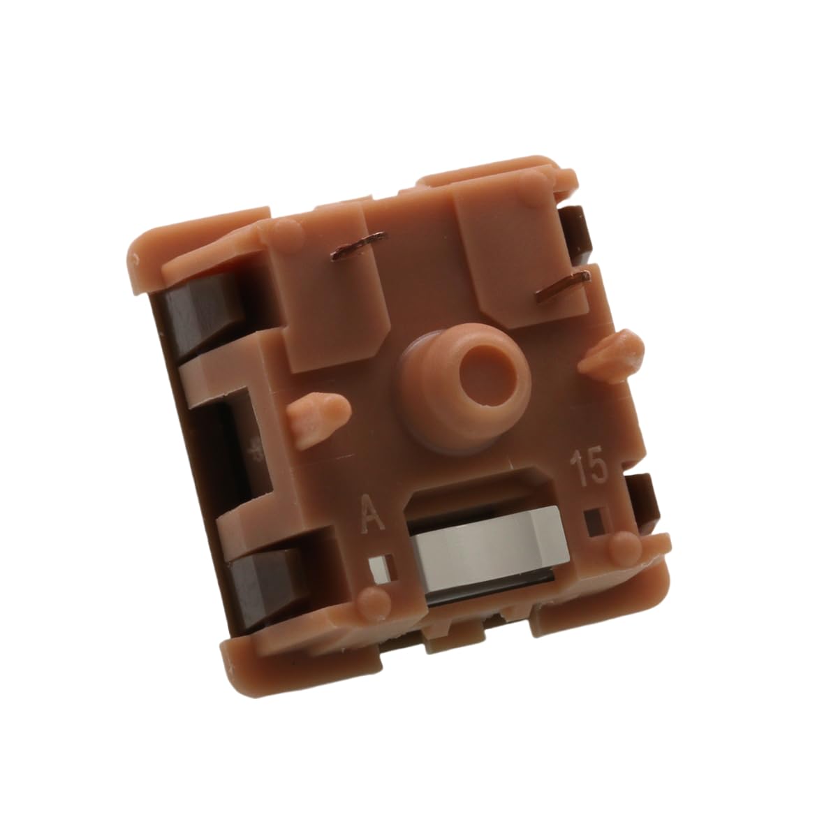 Caramel Latte V2 liniowe wstępnie nasmarowane 5-pinowe przełączniki do klawiatury mechanicznej MX - 45 g przełącznik do gier i pisania z płynną reakcją liniową, możliwość wymiany na gorąco do
