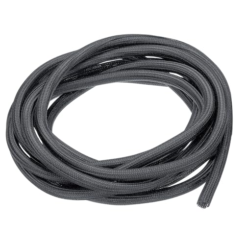 Gaine fendue UL94-V2 en PET gris de 1,27 cm pour gainage