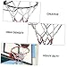 NULYLU 1pc Tricolor Heavy Duty Basketball Net Outdoor Chain Basketball Accessories Easy to Install for School Public Courts for Fierce Competition