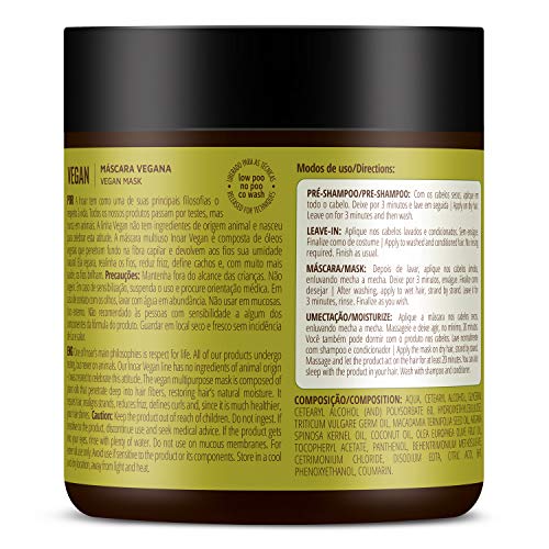 Inoar, Máscara Vegan Hidratação Profunda... glide
