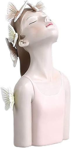 Miniatura 2 de Figuras de resina para niña, estatua de niña, manualidades, estatua, escultura, modelo, accesorio de foto, adorno de escritorio para decoración de