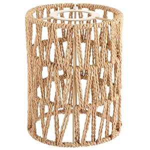 Aselected ASDEVC-2025011529 Beige Seil Lampenschirm