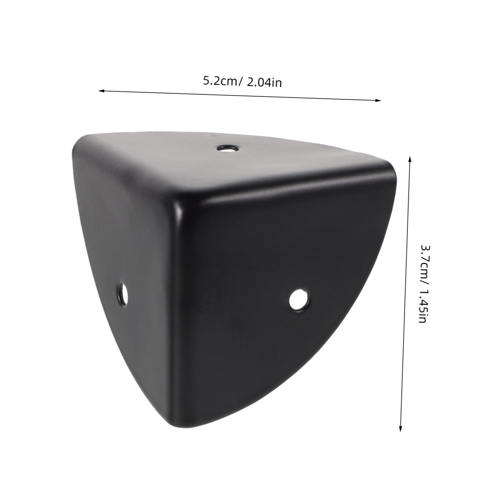 Housoutil Luggage Corner Guard 16pcs Metal Box Corner Protectors Corner Safety Guards for Toolboxes Decorative Accessories