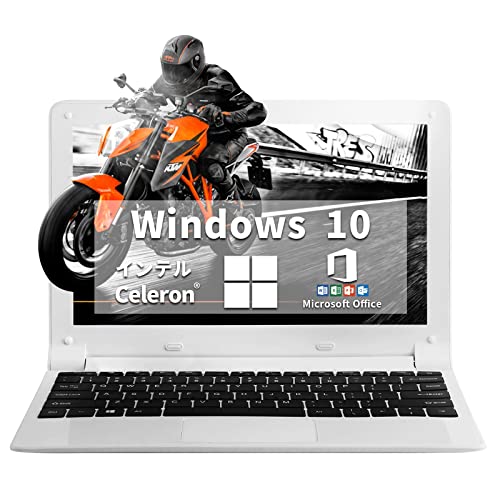 ESBOOK ノートパソコン 0.9kg超薄軽量 メモリ8GB 大容量SSD 256G SSD 11.6インチ Office搭載 Win10標準搭載 無線マウス付き ホワイト ESBOOK-S116-256-W