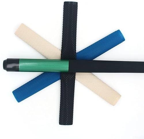 Miniatura 7 de Agarre de goma para taco de billar, protector de silicona antideslizante, mango antideslizante para billar expertos y entusiastas (azul)