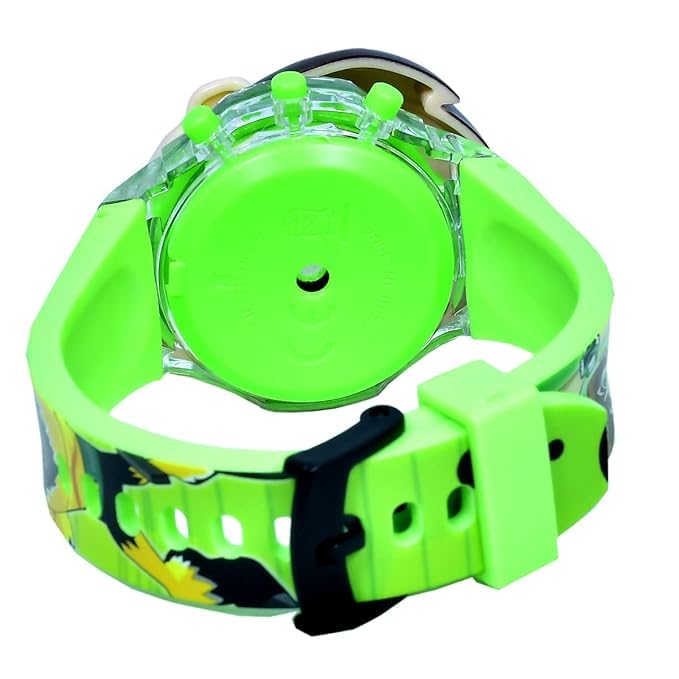 Image of Acnos Kids Edition Digital Watch - Spiderman, Captain America, Ironman, Ben10, Hulk - Disco LED Musical Watch for Boys and Girls