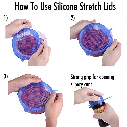 Coperchi di Coperchi Elasticizzati in Silicone