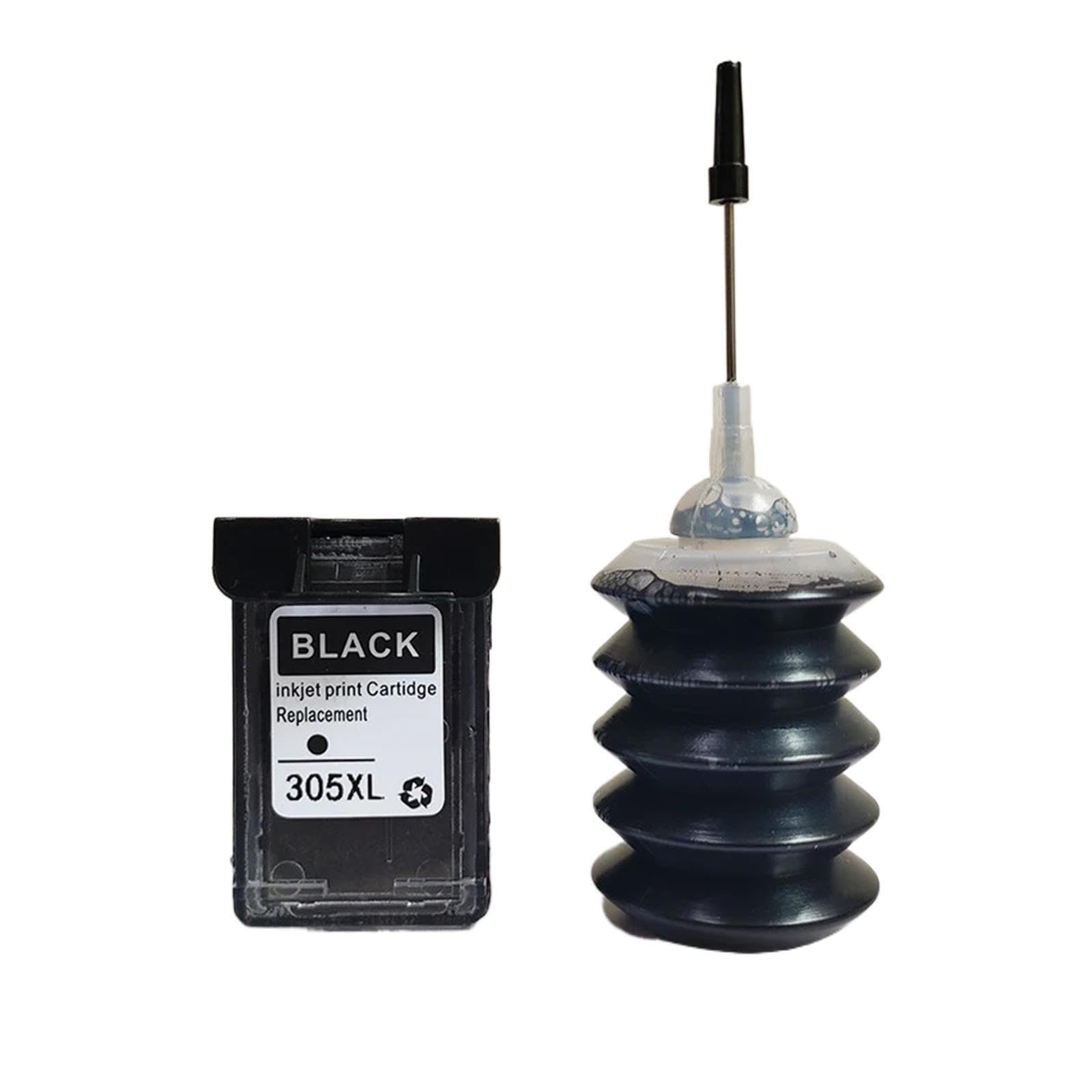 Cartouche d'encre Rechargeable 305XL, Compatible avec DeskJet