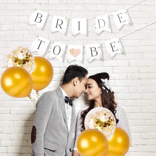 Image of Rozi Decoration Gold Metallic & Confetti Balloon Set - 10 Pcs | Premium Party Balloons for Birthday, Wedding, Anniversary, Engagement & Celebration Decor, Wedding Party Decor