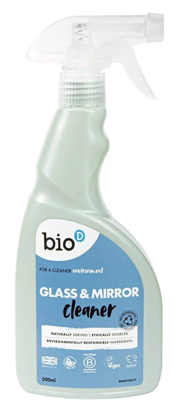 Bio D | Glass and Mirror Spray | 2 x 500ml