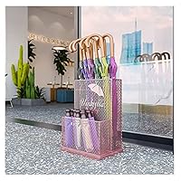 Porte-parapluies Stand Umbrella Le Fer Forgé Noir Est Imperméable, Non Rouillé Et Facile à