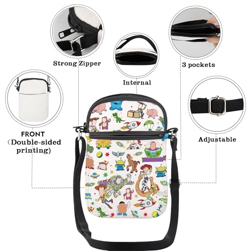 CMNIM Cartoon Movie Gifts Inspired Character Mini Crossbody Bags Cartoon Lover Gifts Fans Shoulder Bag3