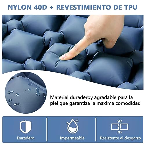 Colchones Inflables, Outdoors colchon inflable individual Marca Yostyle (2)