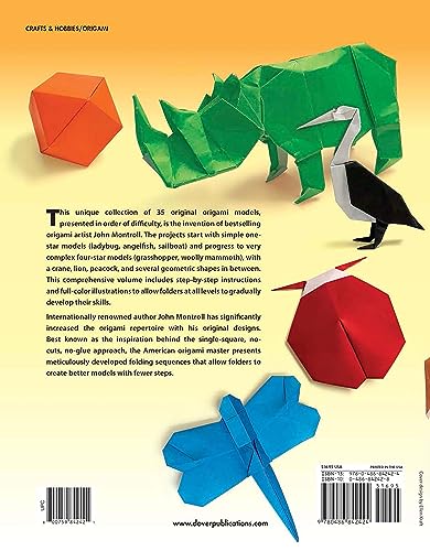 Origami Fold-by-Fold: Building Skills One Step at a Time from Beginner to Advanced (Dover Crafts: Origami & Papercrafts) - Image 2