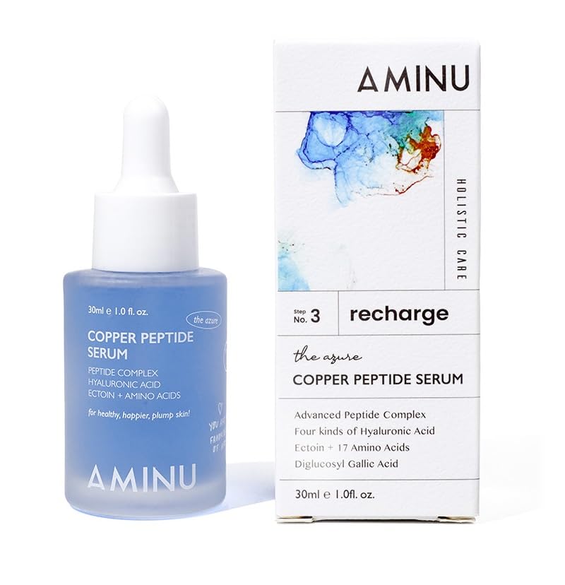 Aminu Copper Peptide Serum for Collagen Boost, Hydration, Firmness & Barrier Repair – DGA + Ectoin (10ml)-picture-34