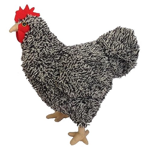 Image of Adore 12" Standing Roxy the Hen Chicken Plush Stuffed Animal Toy