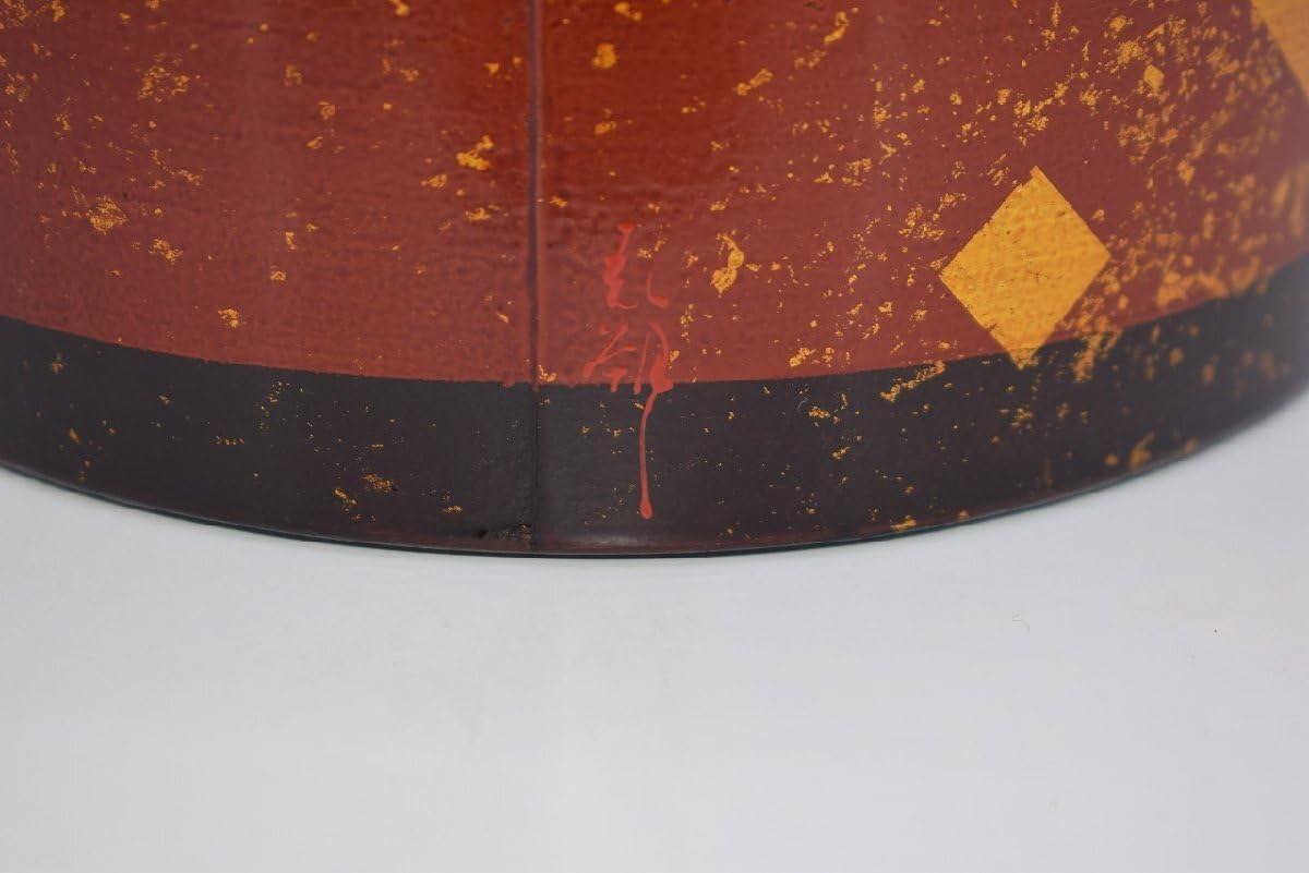 茶道具 黒塗 春秋蒔絵 棗 時代箱 V 8762 茶道具 黒塗 春秋蒔絵 棗 時代