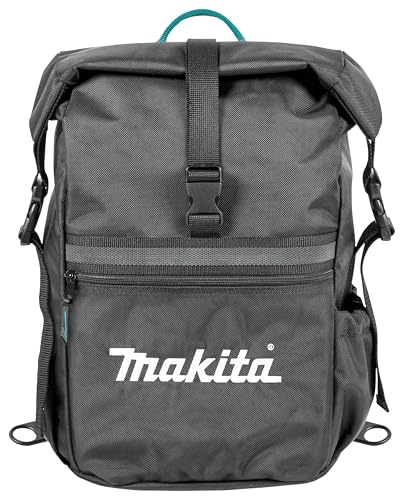 Makita E-15528 Roll-Top All Weather Backpack, Turquoise - Image 2