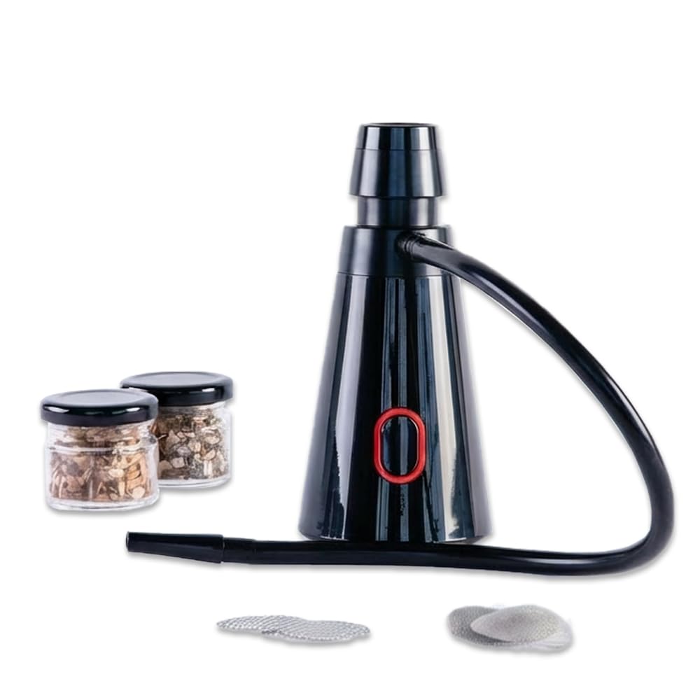 Vesta Precision Affumicatore portatile Gusto| Infusore di fumo per alimenti e bevande come carne, formaggio o pesce, facile da usare e pulire | funzionamento a batteria