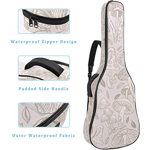 Housse de protection épaisse en éponge imperméable pour guitare acoustique, électrique, basse, guitare classique… - Les Beatles, Paul McCartney, John Lennon, RIngo Starr, George Harrison Housse de protection épaisse en éponge imperméable pour guitare acoustique, électrique, basse, guitare classique… – Image 5