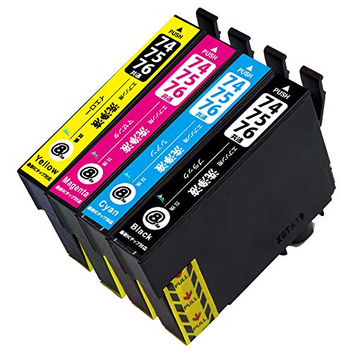 もち様　プリンター Amazon.co.jp: プリンター 洗浄インク IC4CL74 方位磁石 【4色セット