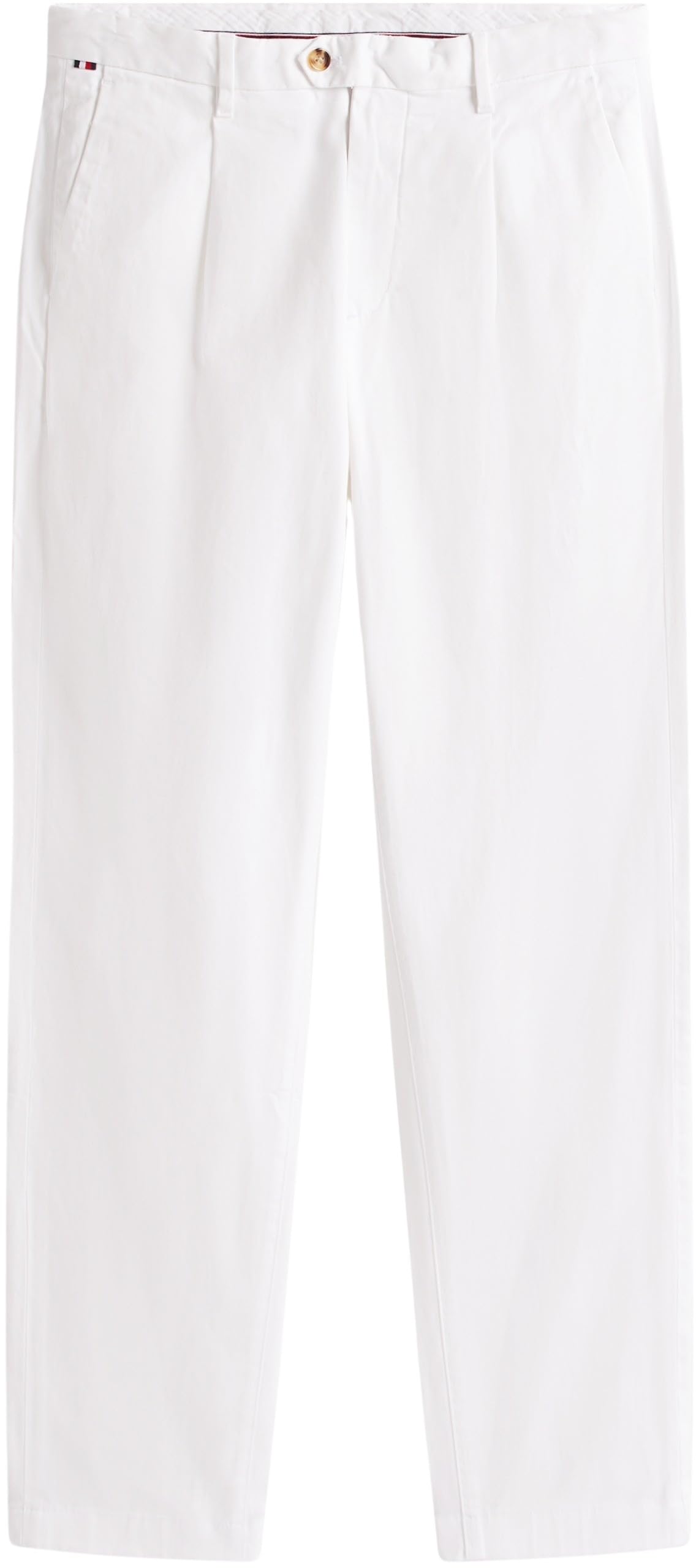 Tommy Hilfiger Uomo Pantaloni Chino Harlem Satin Relaxed Fit