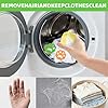 4 acchiappapeli + 4 palle per lavatrice, per case con animali, cura abbigliamento e rimozione peli in lavatrice, acchiappa peli per lavatrice, cattura peli lavatrice