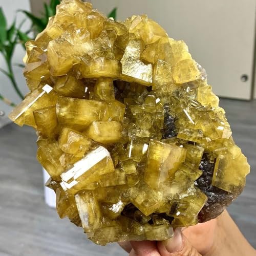 Pierre de citrine brute naturelle de 60 à 180g pour la purification - 2