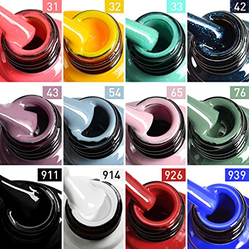 VENALISA Schwarze Gellack Nagellack Gel für UV Nagellampe Langlebige Maniküre Nagelgellack Soak Off Nail Gel Polish… – Bild 5