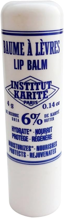 Institut Karite Lip Balm 6% Shea Butter Moister, Protect and Rejuvenate 3.7g