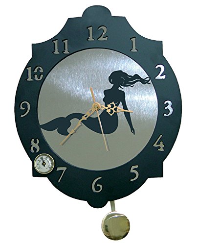 Imex El Zorro El Zorro 11332-Reloj Sirena, 374 x 312 mm, Metal, Gris, 40x34x7 cm