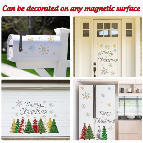 Imanes decorativos de Navidad Whaline 22 piezas miniatura 4