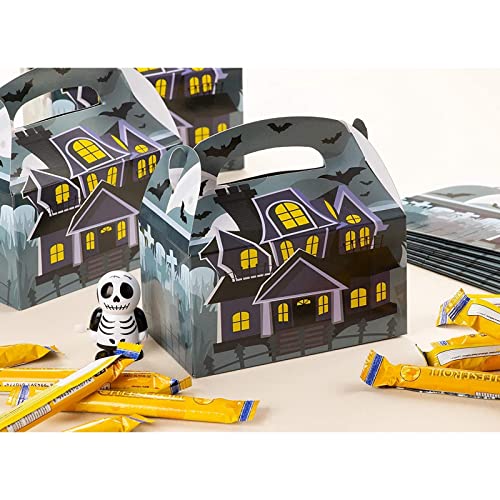 Halloween Party Treat Boxes For Favors, Candy (Haunted House, 24 Pack) #TOP1