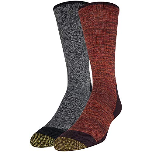 GOLDTOE Men's Boot Socks, 2-Pairs