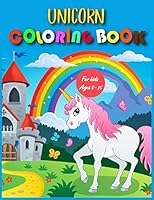Unicorn Coloring Books: Coloring book Help children stimulate imagination, creativity with colors (for kids aged 8-15 years) - Vol: 07 B08DPT6ZG3 Book Cover
