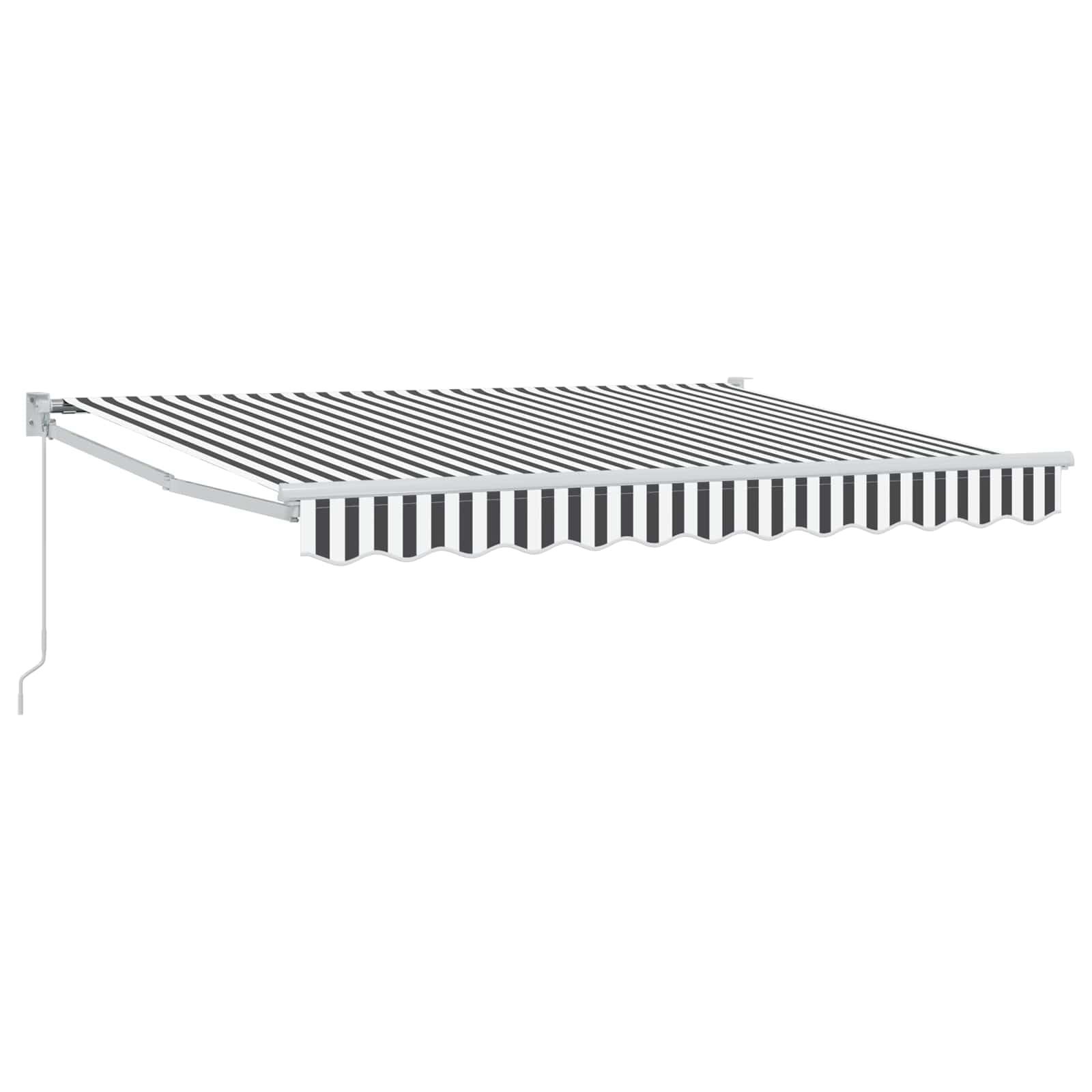 Auvent rétractable contre la chaleur store banne 3,5x2m pour balcon