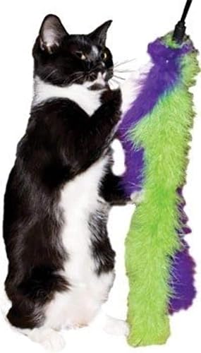 Gato y alrededor, varita de marabú