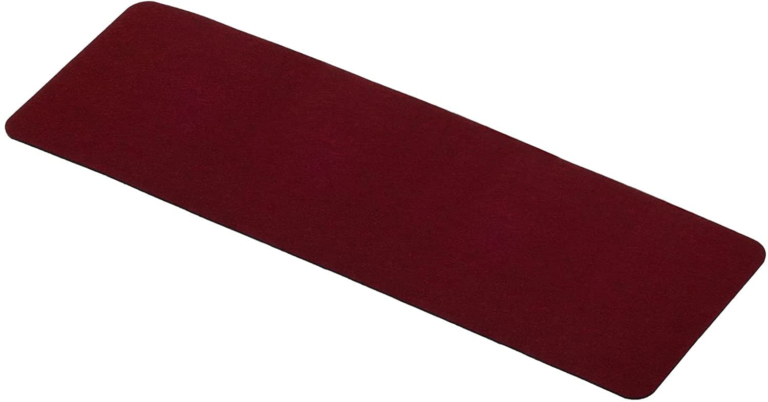 Incrizma Large Felt Desk Pad Full Desk Mouse Pad, Desk Pad for Keyboard,Computer Mat for Desk,Felt Desk Mat for Desk Pad Protector (900x400 mm, Red) (B0BZ55MHNQ) Amazon Price History, Amazon Price Tracker