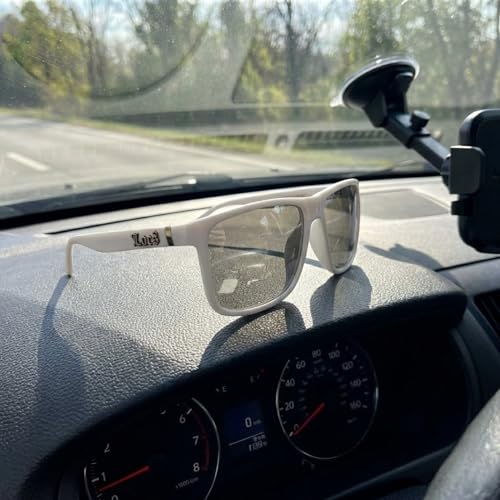 Image of Locs Men's Gangster Oversized Rectangular Horn Rim Sunglasses - 91055 & 91295 Series