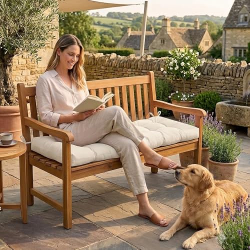 Coussin de banc de jardin imperméable pour sublimer vos repas sur la terrasse - 4