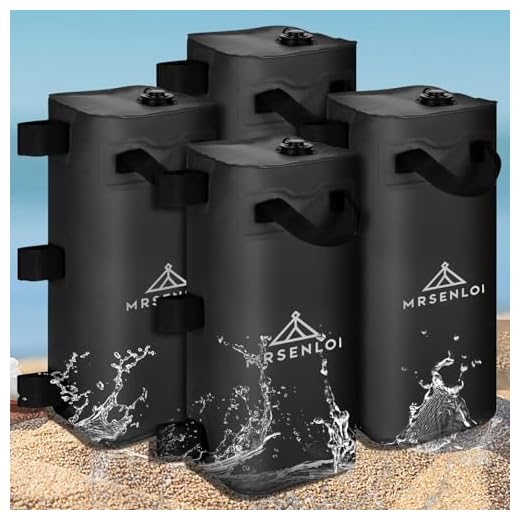 Best way tosecure umbrella to sand Durable Water Weights for Tents