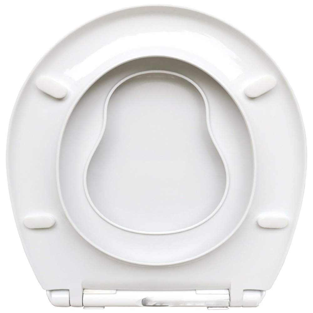 Tapa para WC, Tapa de Inodoro, Asiento para niños,Tapa Asientos para Inodoro Familiar con Asiento Reductor Infantil y Cierre Suave, función Easy-Clean