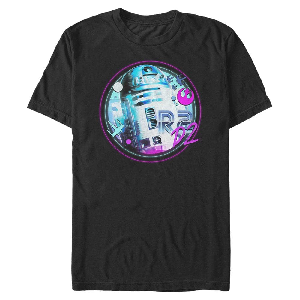 Pop Droid Bisiklet Yaka T-Shirt Tişört Erkek