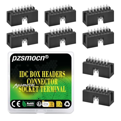 Zócalos IDC de 14 pines para reparar y ensamblar placas de dispositivos electrónicos, set de 20