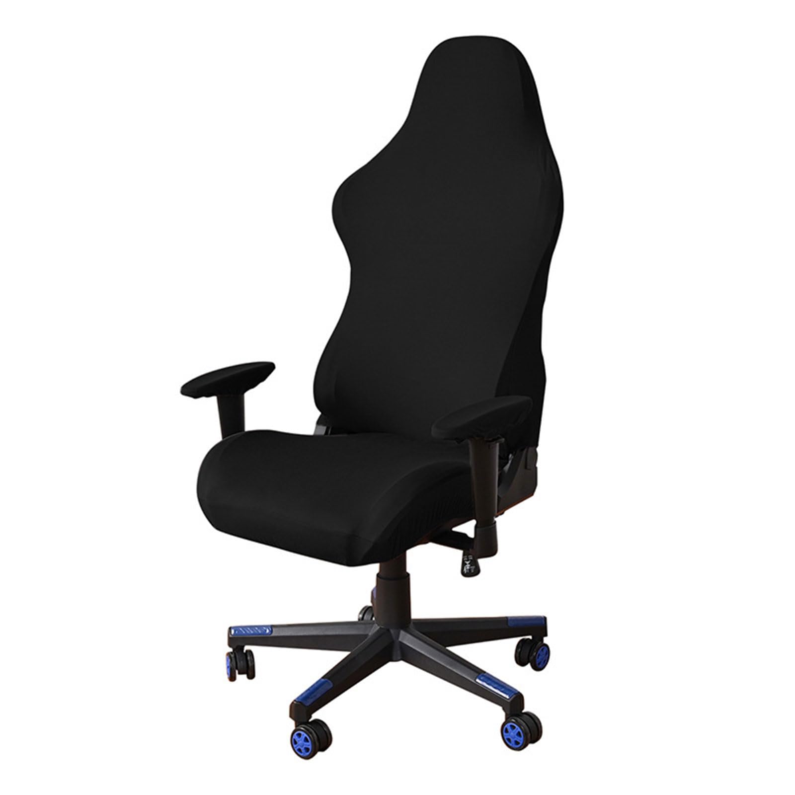 carotoe Stretch Chair Covers, Milk Silk, Chair Cover Enhances Comfort for Dining and Chairs Slipcovers Breathable Protectors