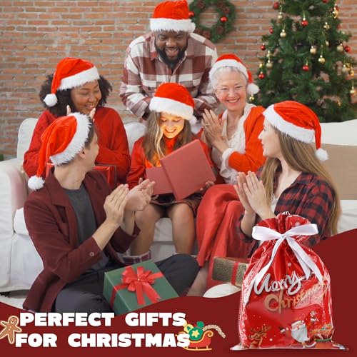 FISHEAL Meias de Natal para homens e mulheres, pacote com 6 meias coloridas de Natal, estampas color