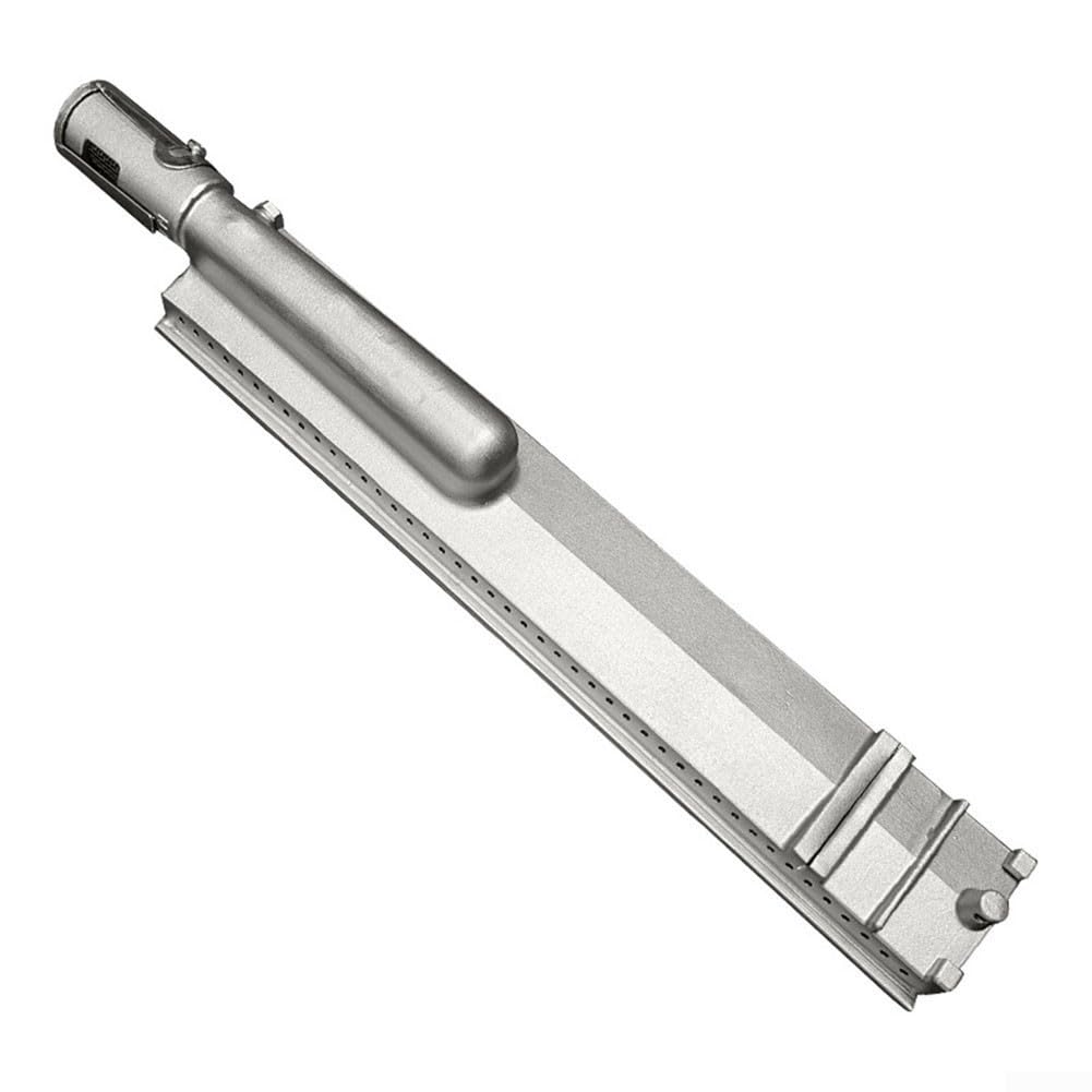 Bruciatore per barbecue in acciaio inox 304 da 40,6 cm, per propano e gas naturale, sostituisce ghisa, 10 anni (fornello di fusione)