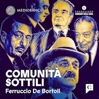 Comunit&agrave; sottili copertina