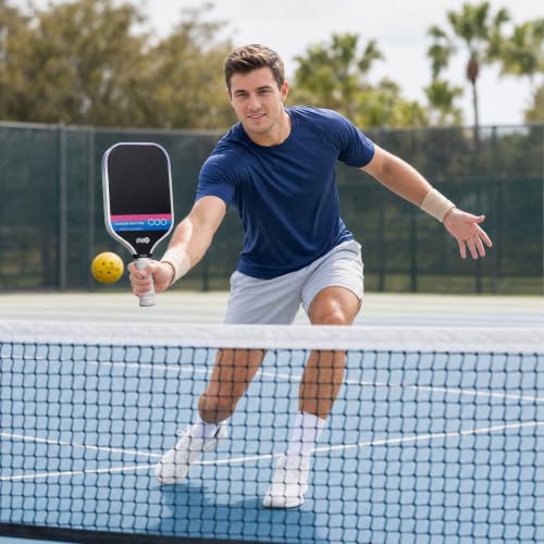 Image of playR Professional Friction Carbon Fiber Pickleball Set for Kids, Adult